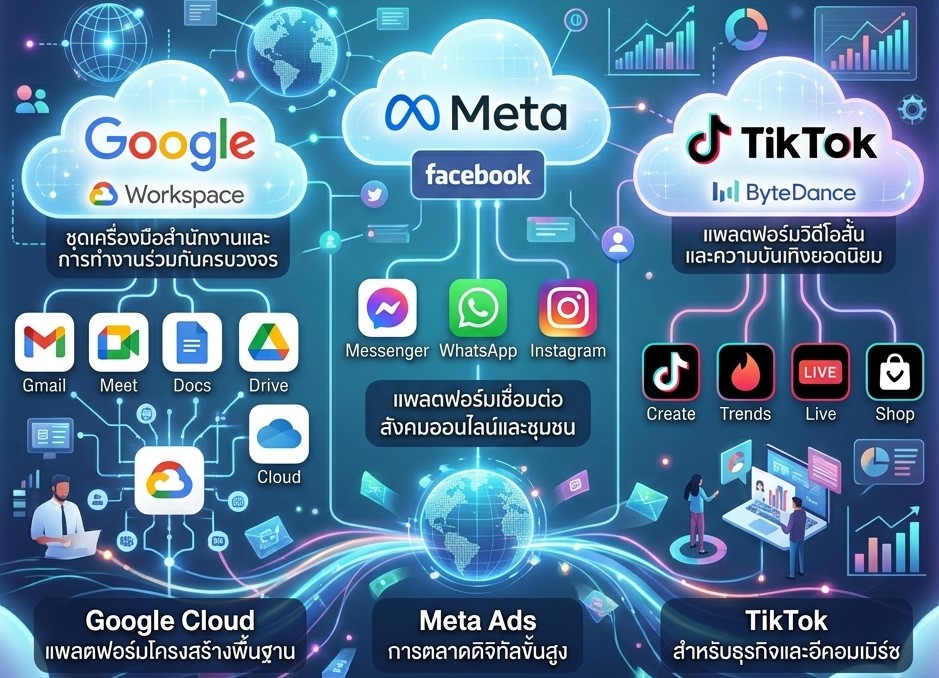 ใช้บริการ SaaS ต่างประเทศ